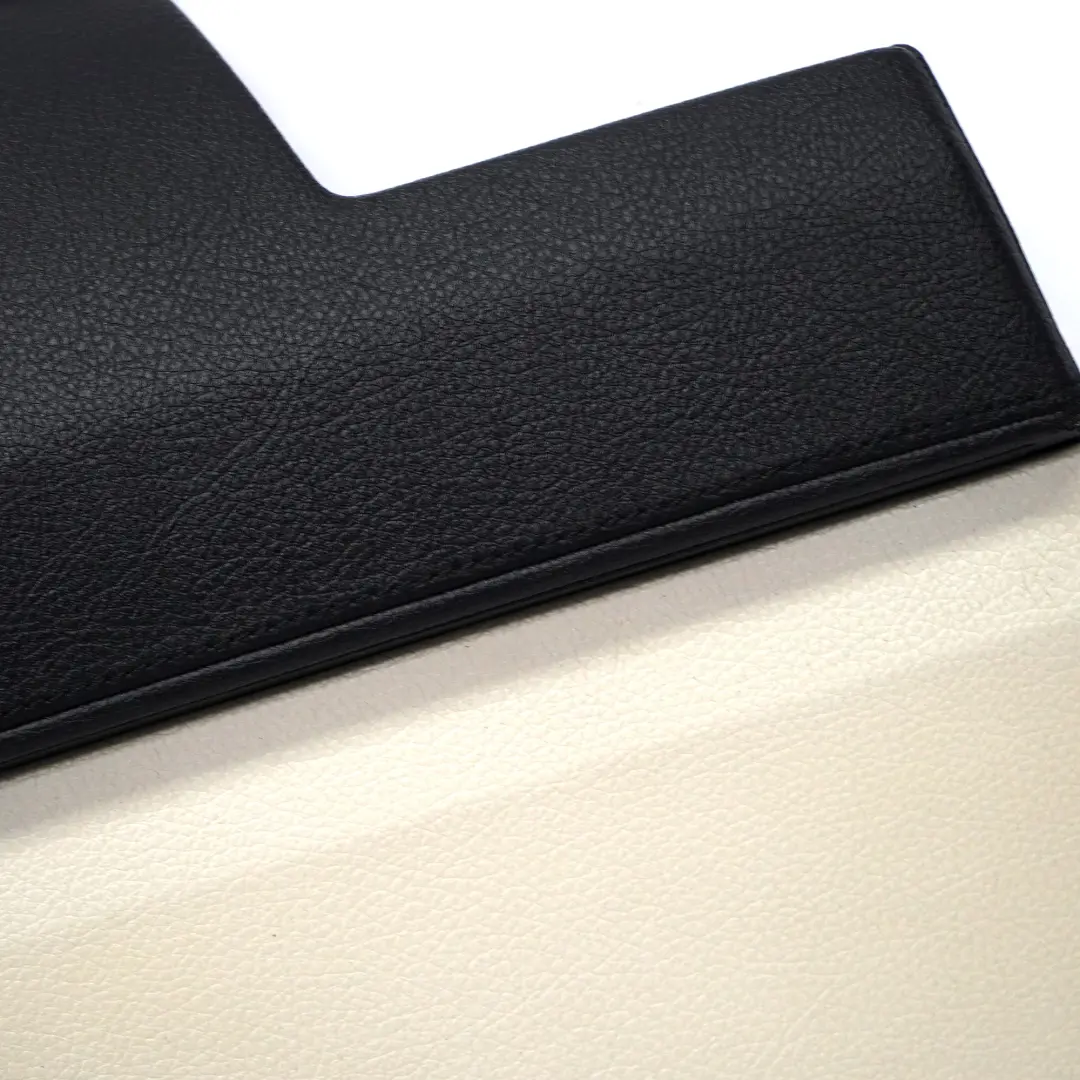 BMW F13 Panneau de garniture latérale arrière gauche Cuir ivoire blanc - SKU 7291853 - Numéro de pièce 7291853