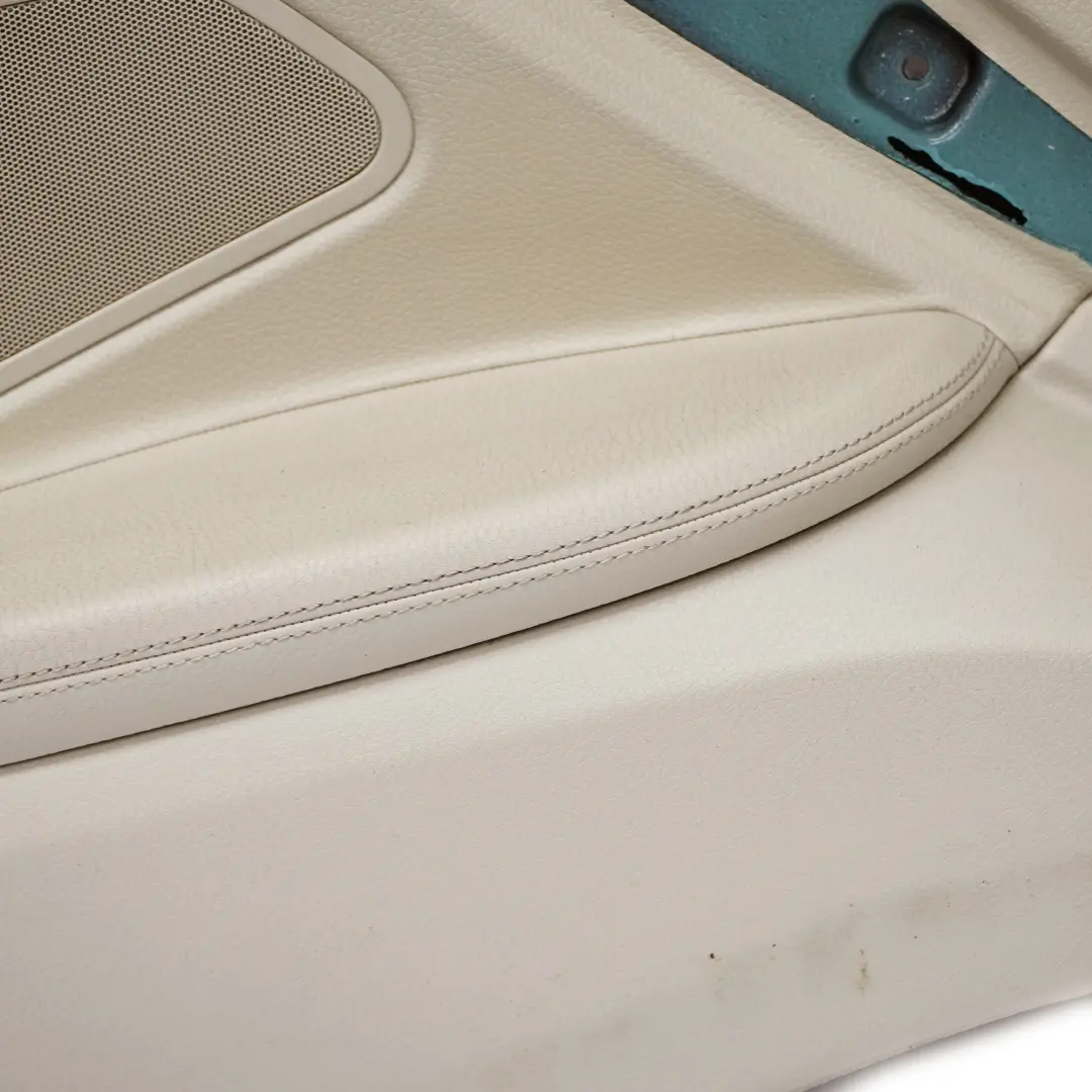 BMW F13 Seitliche Verkleidung hinten links Seite Abdeckung Leder Elfenbein Weiß - SKU 7291853 - Teilenummer 7291853