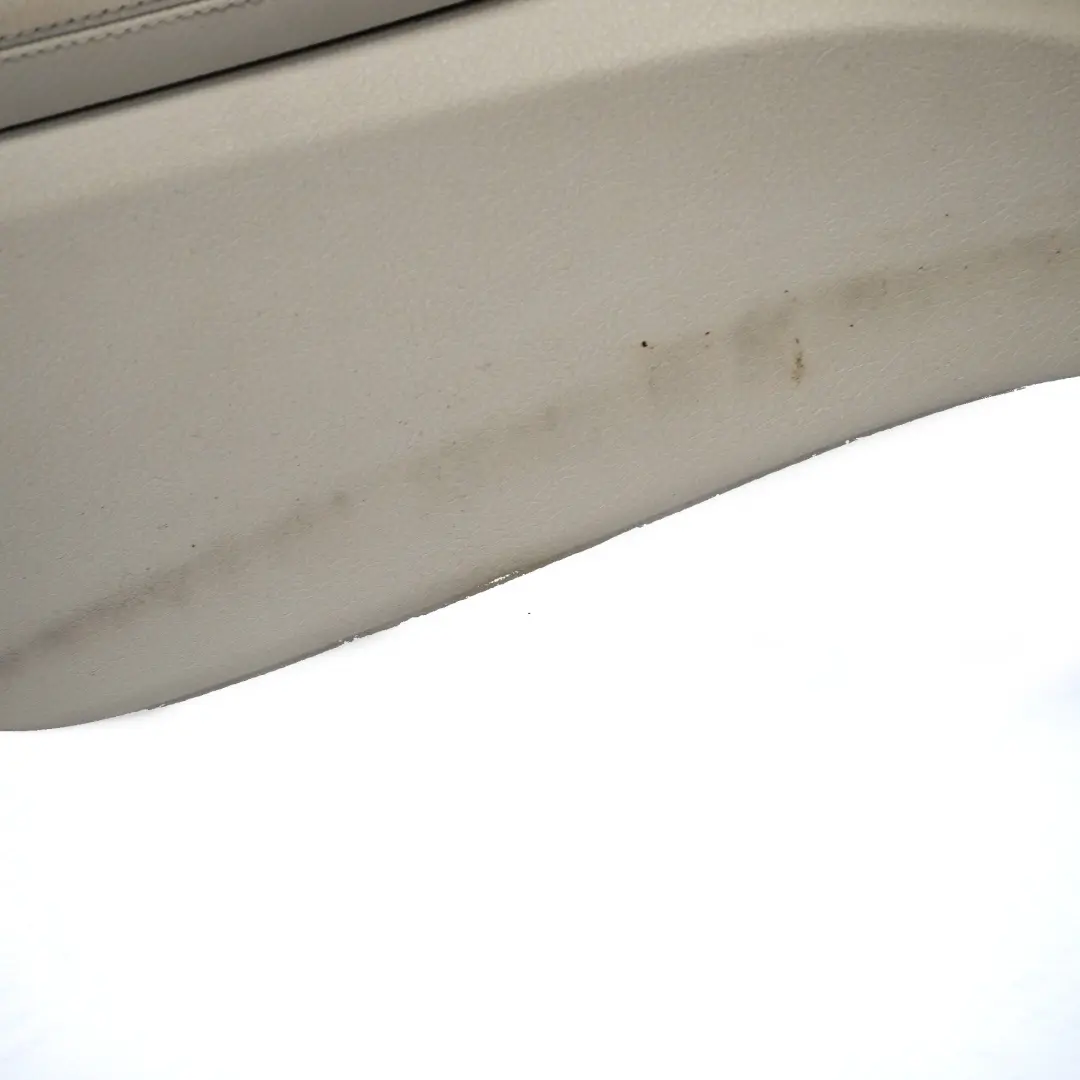 BMW F13 Seitliche Verkleidung hinten links Seite Abdeckung Leder Elfenbein Weiß - SKU 7291853 - Teilenummer 7291853