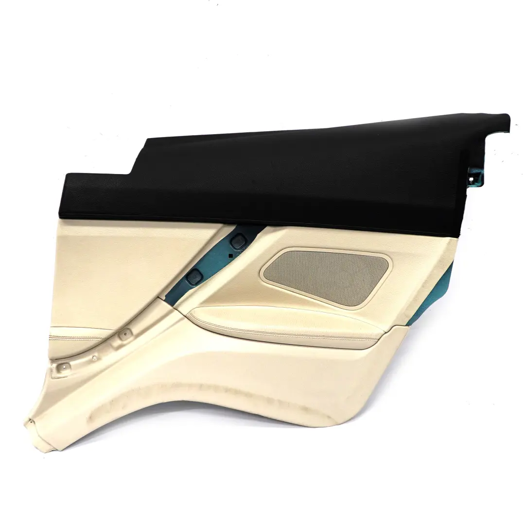 Pannello laterale posteriore destro Copertura laterale in pelle bianco per BMW F13 con numero di parte 7291854 BMW F13 Pannello laterale posteriore destro Copertura laterale in pelle bianco - SKU 7291854 - Numero di parte 7291854