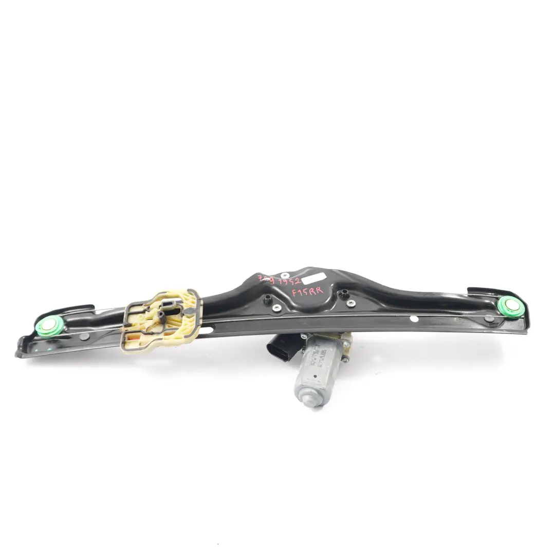 Lève vitre BMW X5 F15 Mécanisme du régulateur arrière droit avec moteur pour à propos du numéro de pièce 7291952 Lève vitre BMW X5 F15 Mécanisme du régulateur arrière droit avec moteur - SKU 7291952 - Numéro de pièce 7291952