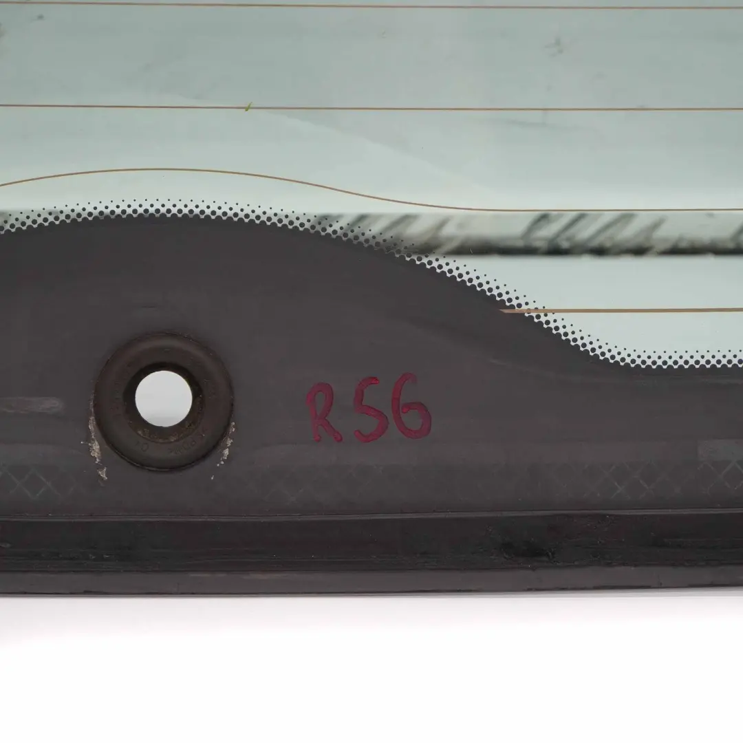 Fenêtre hayon arrière Verre vert Vitrage AS2 pour Mini Cooper One R56 à propos du numéro de pièce 7292003 Mini Cooper One R56 Fenêtre hayon arrière Verre vert Vitrage AS2 - SKU 7292003-1 - Numéro de pièce 7292003