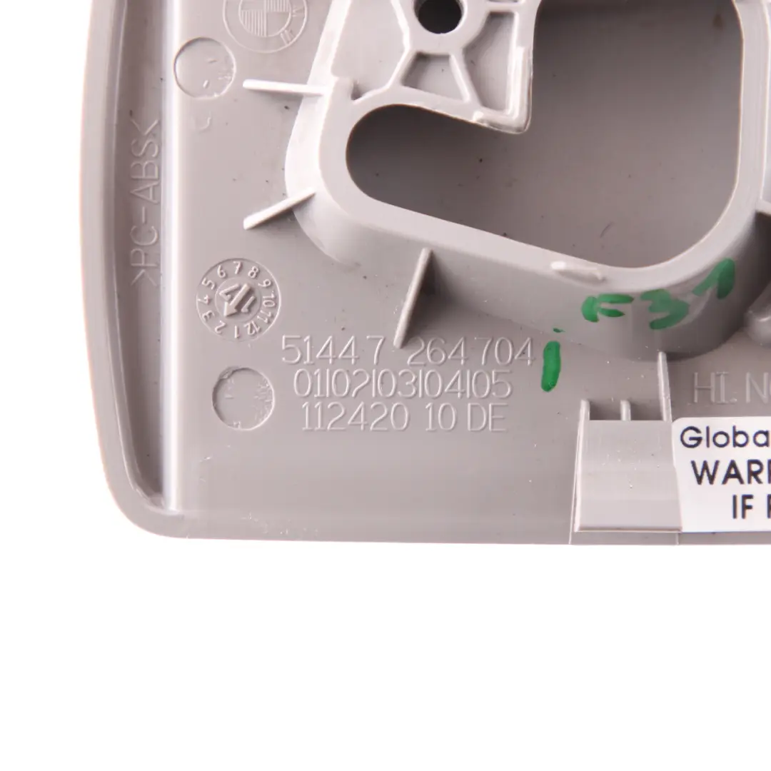 BMW F31 Cover Mounting Load Area Net Rear Right O/S Everest Grey 7264704 - SKU 7292022 - Part number 7292022