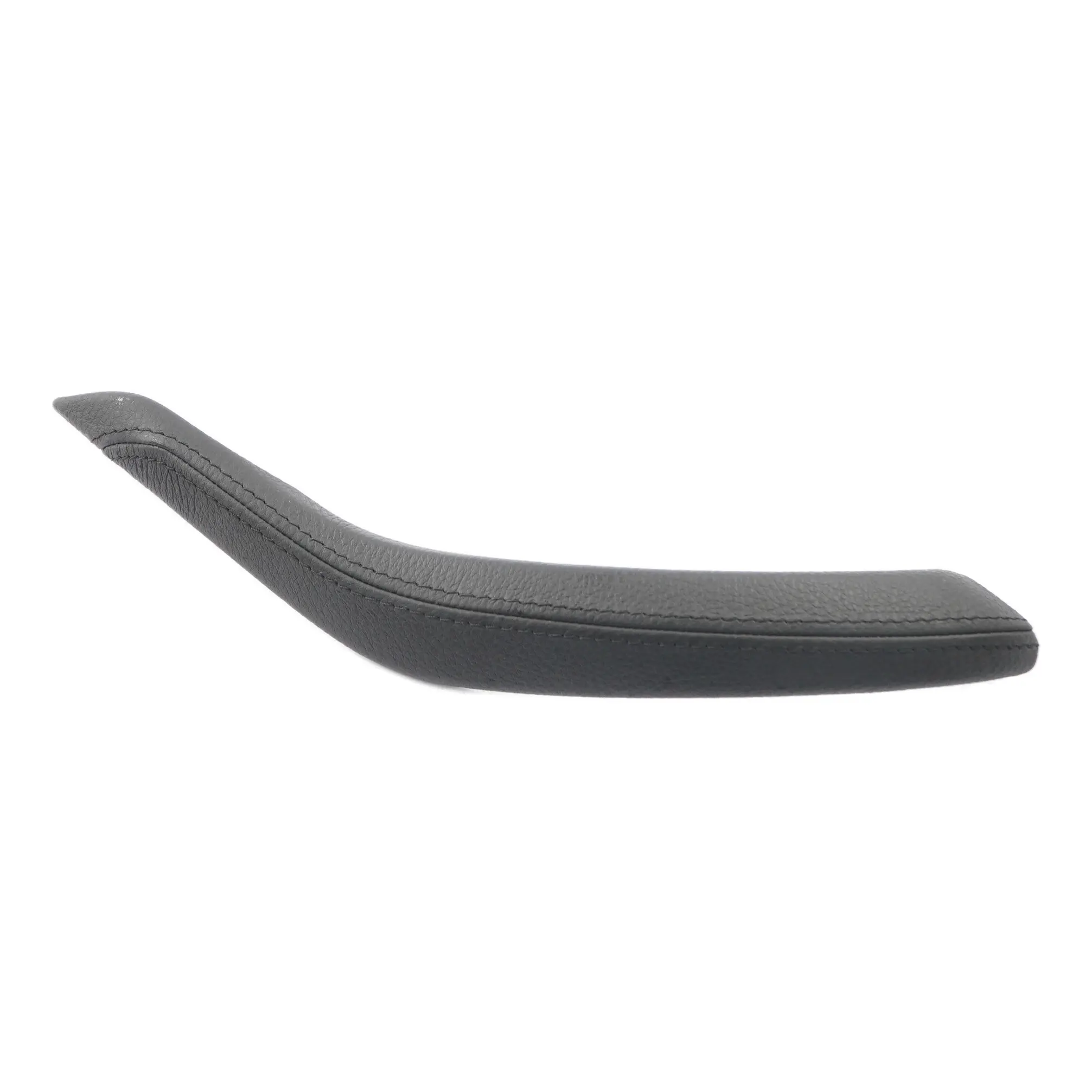 BMW X5 F15 Scheda Porta Coperchio Maniglia Interna Afferrare Sinistra Pelle Nero