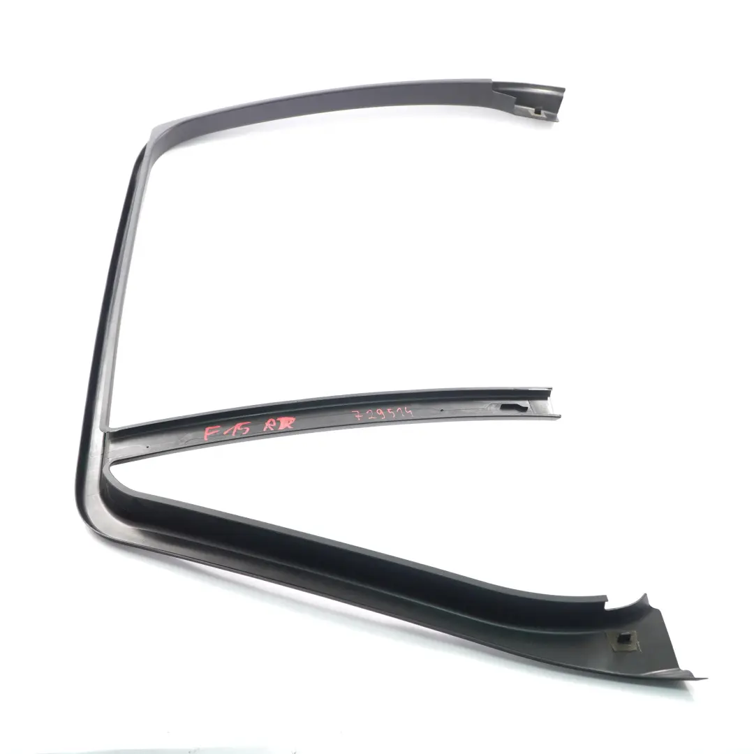 BMW X5 F15 Cache Fenêtre Cadre Porte Panneau Garniture Arrière Droite - SKU 7292514 - Numéro de pièce 7292514
