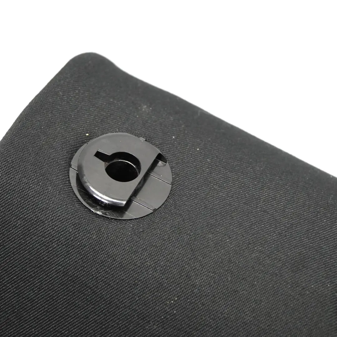 BMW F20 F21 Funda Respaldo Asiento Trasero Izquierdo Tela Negro - SKU 7292582-1 - Número de pieza 7292582