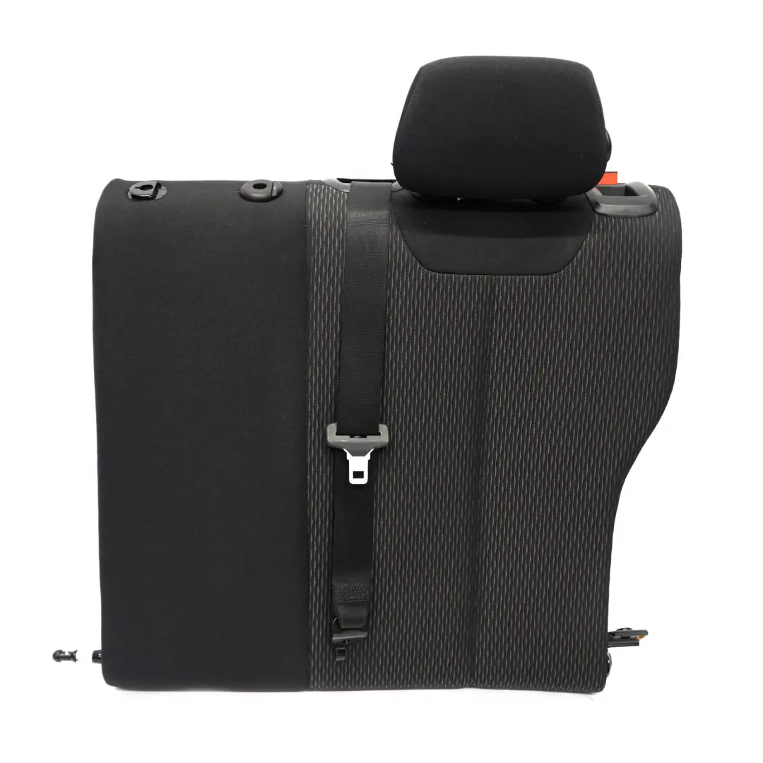 BMW F20 F21 Funda Respaldo Asiento Trasero Izquierdo Tela Negro - SKU 7292582-1 - Número de pieza 7292582