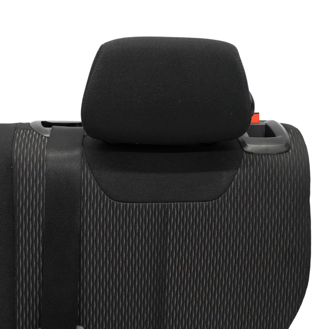 BMW F20 F21 Sitz Hinten Links Lehne Bezug Stoff Schwarz Anthrazit - SKU 7292582-1 - Teilenummer 7292582