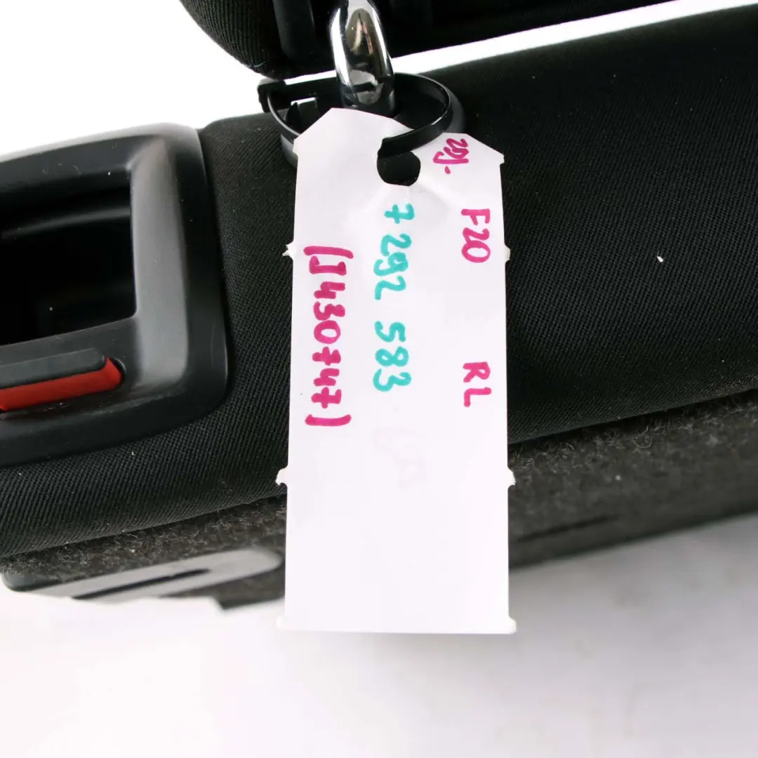 Backrest Rear Left Seat N/S Cover Cloth Fabric Move Anthracite to BMW F20 F21 with Part number 7292583 BMW F20 F21 Backrest Rear Left Seat N/S Cover Cloth Fabric Move Anthracite - SKU 7292583 - Part number 7292583