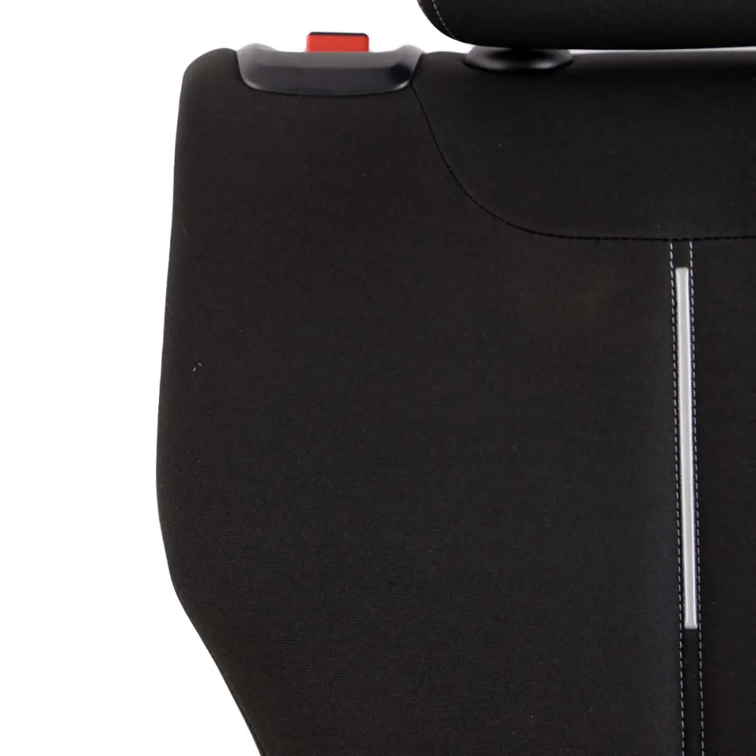BMW 1 F20 F21 Rückenlehnenbezug Stoff Sitz Hinten Rechts O/S Anthrazit Grau - SKU 7292589 - Teilenummer 7292589