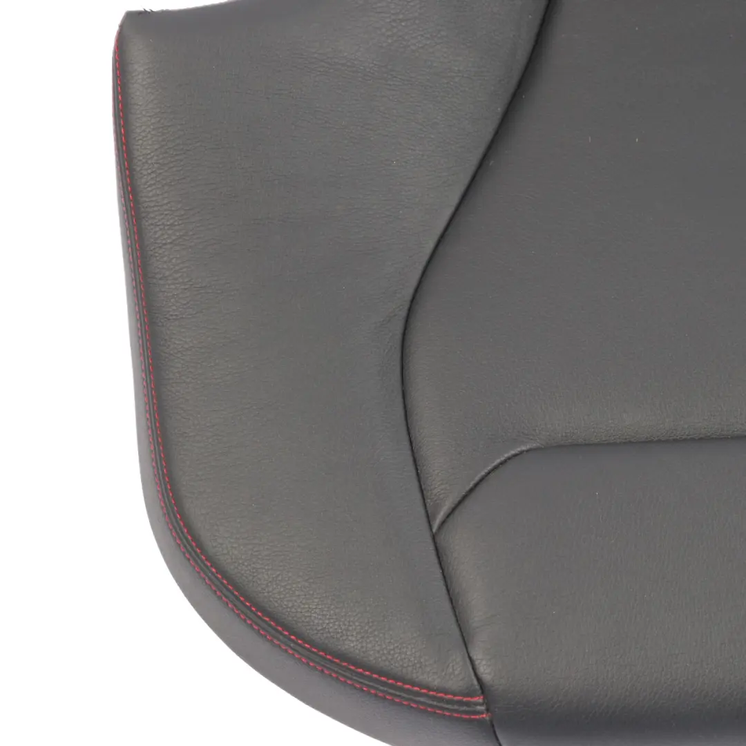 BMW F20 Rücksitzbank Couch Sofabezug Leder Dakota Schwarz Roter Faden - SKU 7292611 - Teilenummer 7292611