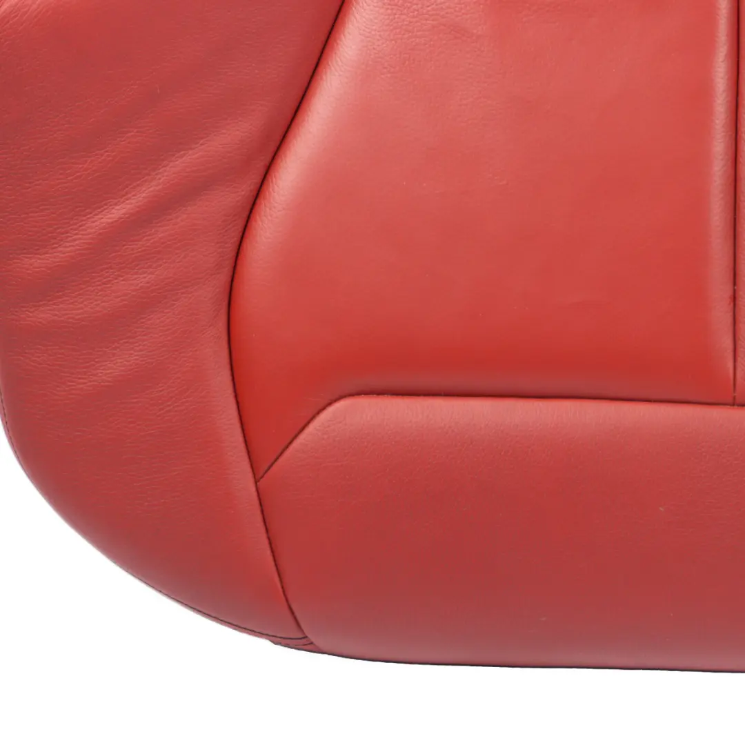 Bench Couch Sofa Covering Leather Dakota Coral Red to BMW F20 Rear Seat with Part number 7292613 BMW F20 Rear Seat Bench Couch Sofa Covering Leather Dakota Coral Red - SKU 7292613 - Part number 7292613