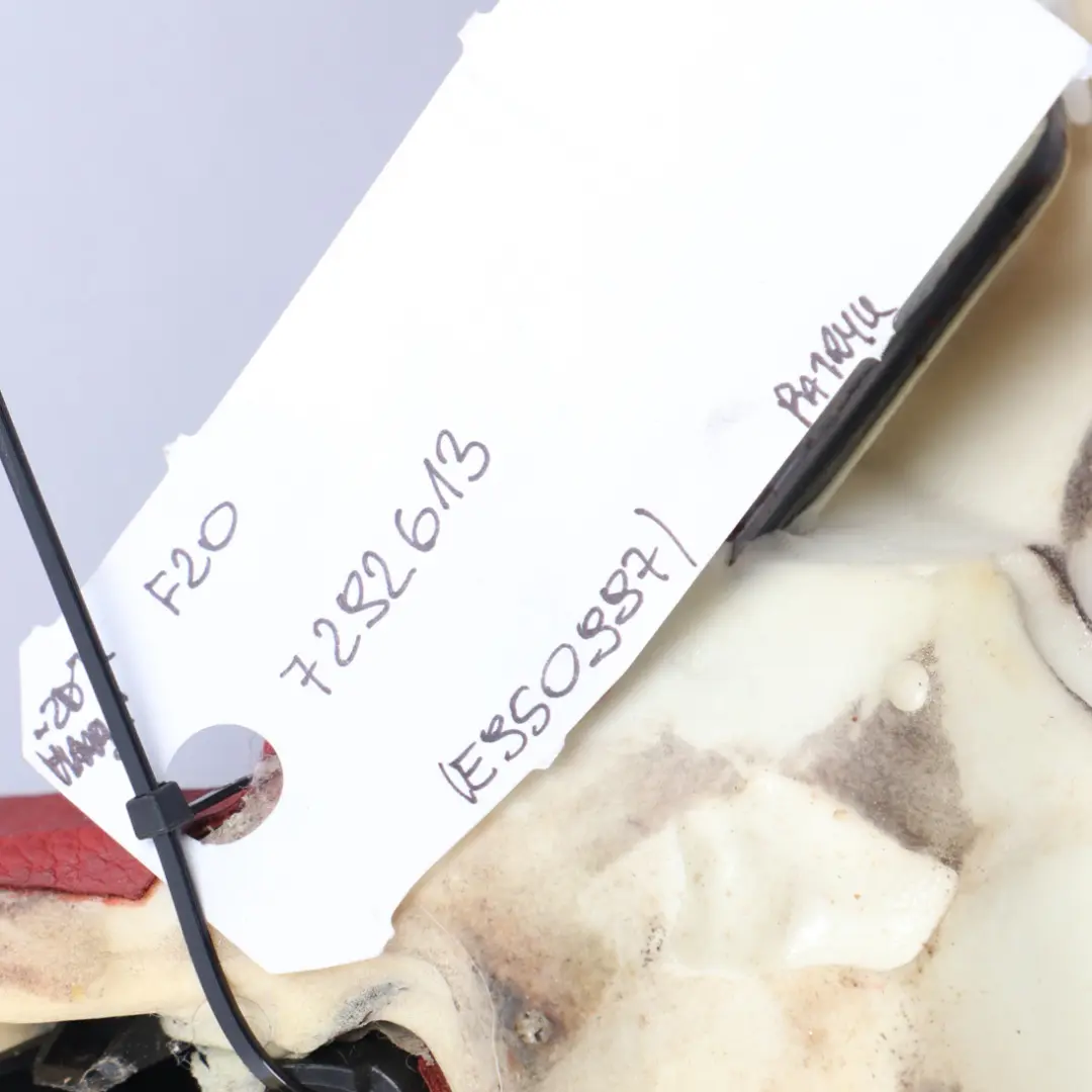 BMW F20 Asiento Trasero Banco Sofá Revestimiento Cuero Dakota Coral Rojo - SKU 7292613 - Número de pieza 7292613