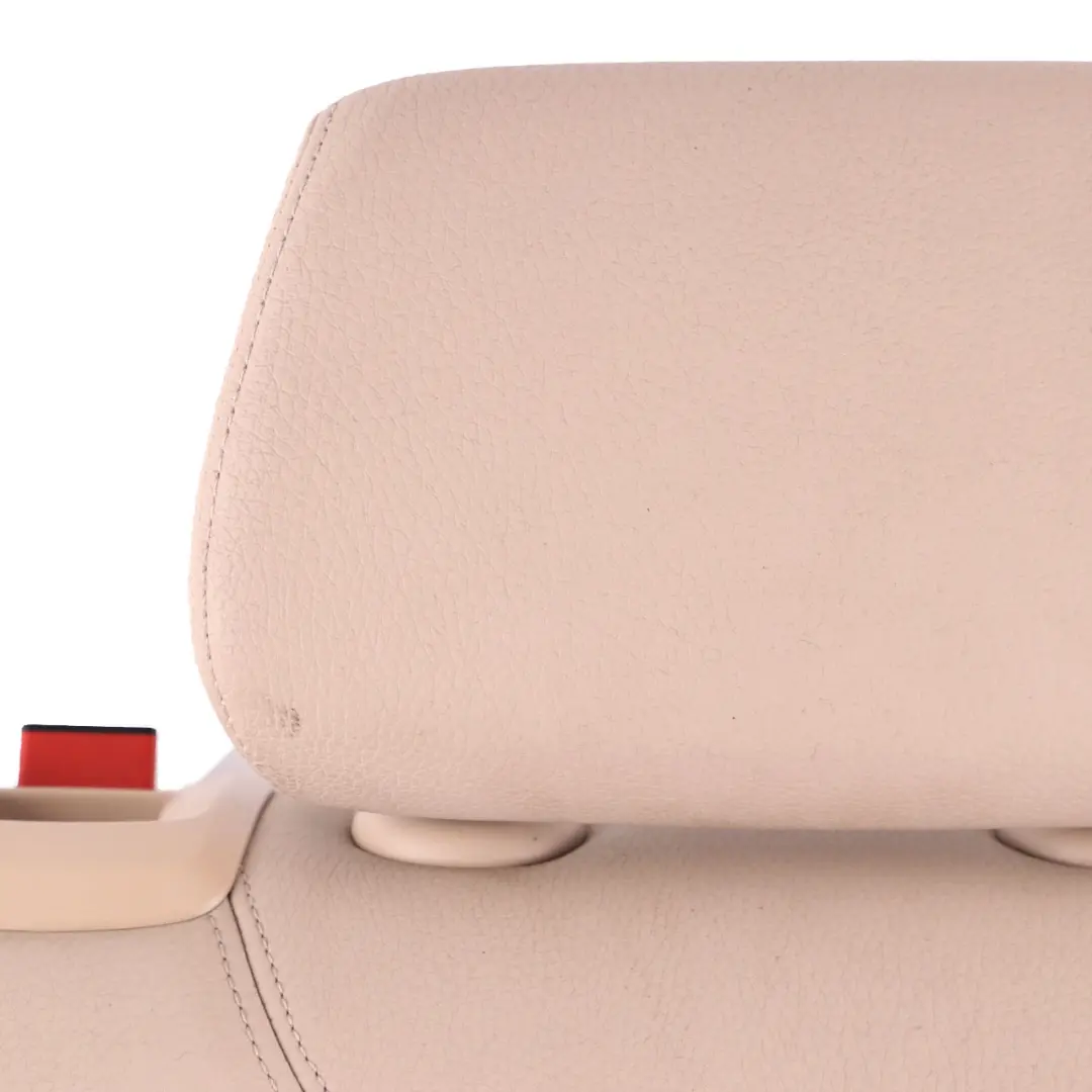 Respaldo Asiento Trasero Derecho Funda Cuero Dakota Oyster para BMW F20 F21 con número de pieza 7292617 BMW F20 F21 Respaldo Asiento Trasero Derecho Funda Cuero Dakota Oyster - SKU 7292617 - Número de pieza 7292617