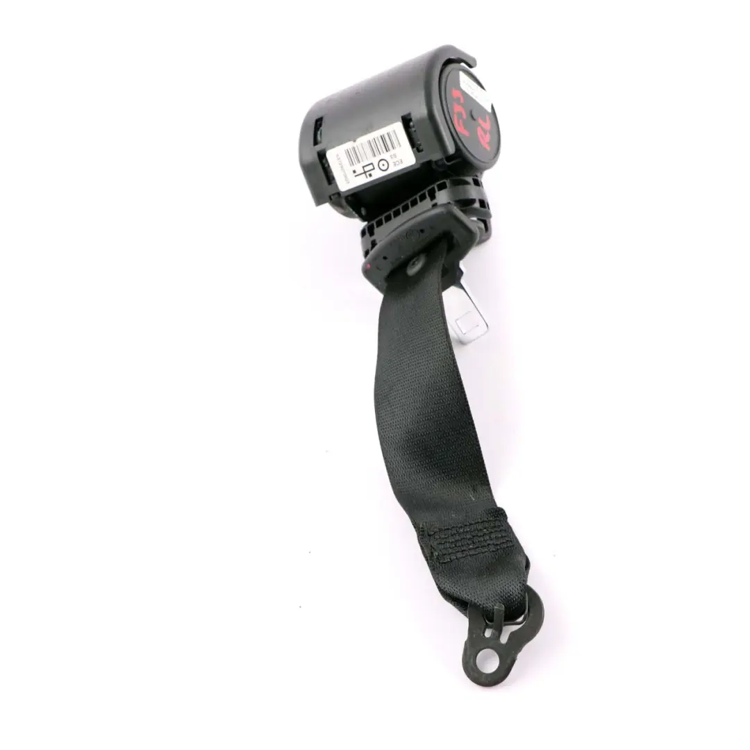 BMW Série 4 F33 F83 M4 Ceinture supérieure de siège arrière gauche Noir - SKU 7292705 - Numéro de pièce 7292705