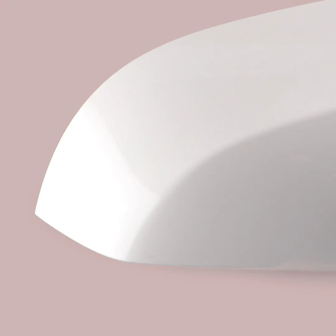 BMW F36 Left N/S Wing Mirror Cover Cap Trim Alpinweiss 3 - 300 7332126 - SKU 7292745-AW1 - Part number 7292745