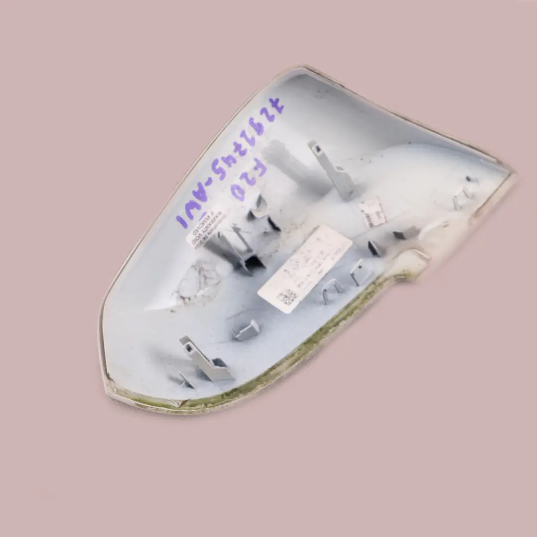 BMW F36 Osłona Obudowa Lusterka Lewa Biała 7332126 - SKU 7292745-AW1 - Numer Części 7292745