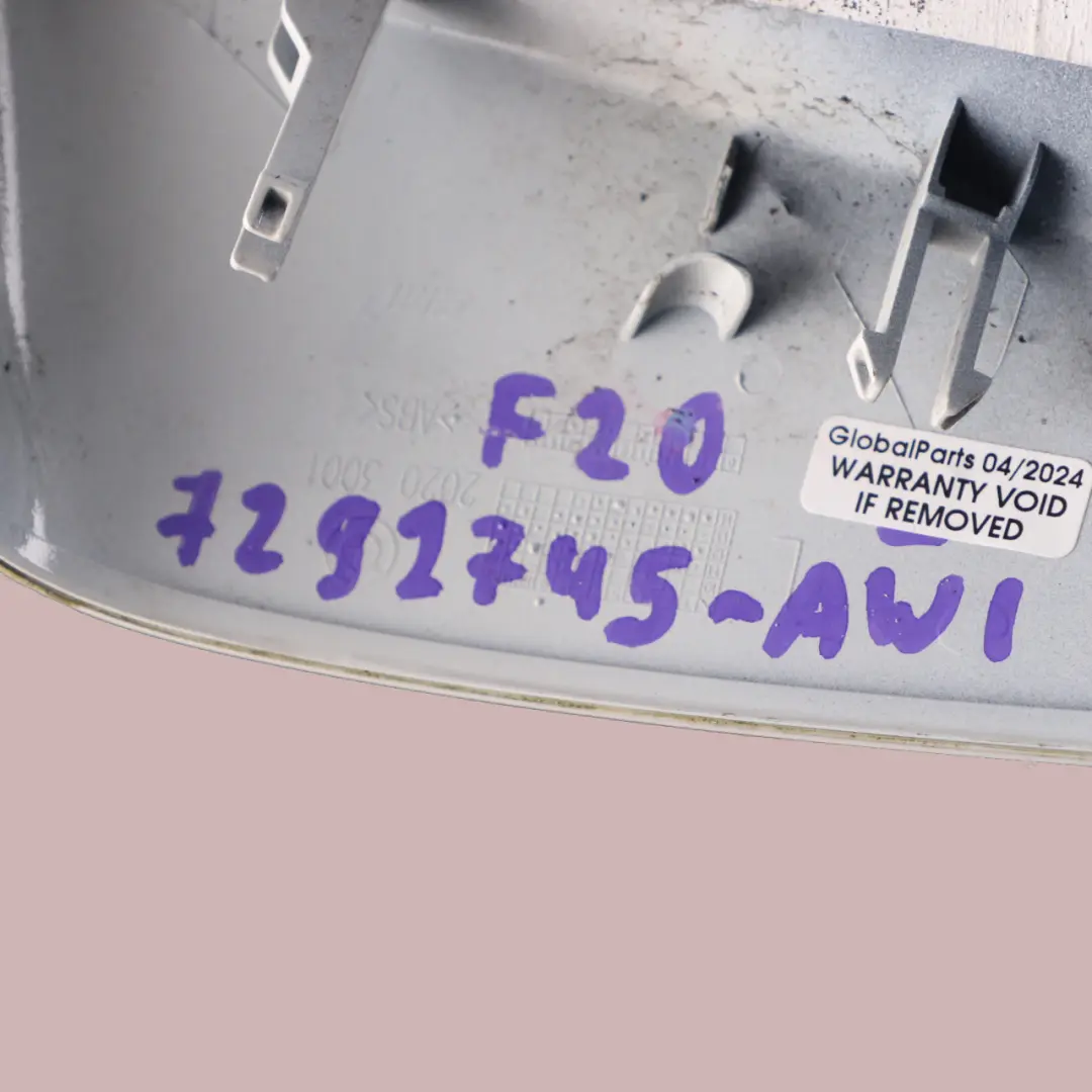 Wing Mirror Cover Cap Trim Left N/S Alpinweiss 3 - 300 7332126 to BMW F36 with Part number 7292745 BMW F36 Wing Mirror Cover Cap Trim Left N/S Alpinweiss 3 - 300 7332126 - SKU 7292745-AW1 - Part number 7292745