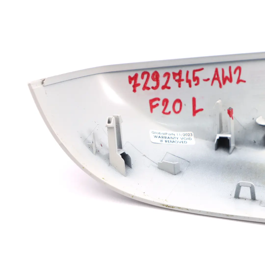 Tapa Espejo BMW F20 F30 Tapa Carcasa Izquierda Alpinweiss Alpine Blanco 300 para con número de pieza 7292745 Tapa Espejo BMW F20 F30 Tapa Carcasa Izquierda Alpinweiss Alpine Blanco 300 - SKU 7292745-AW2 - Número de pieza 7292745