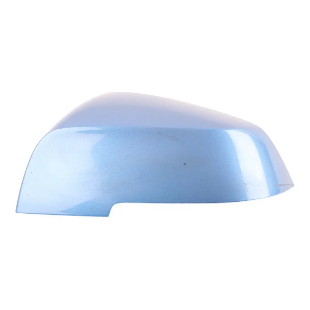 Wing Mirror Cover BMW F20 F30 Cap Casing Door Left N/S Estoril Blue - B45