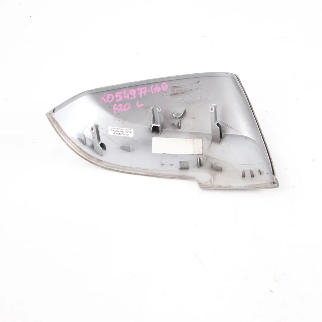  Coperchio specchieto retrovisore BMW F20 F30 sinistra Glacier Silver MetallicA83 - SKU 7292745-GSB - Numero di parte 7292745