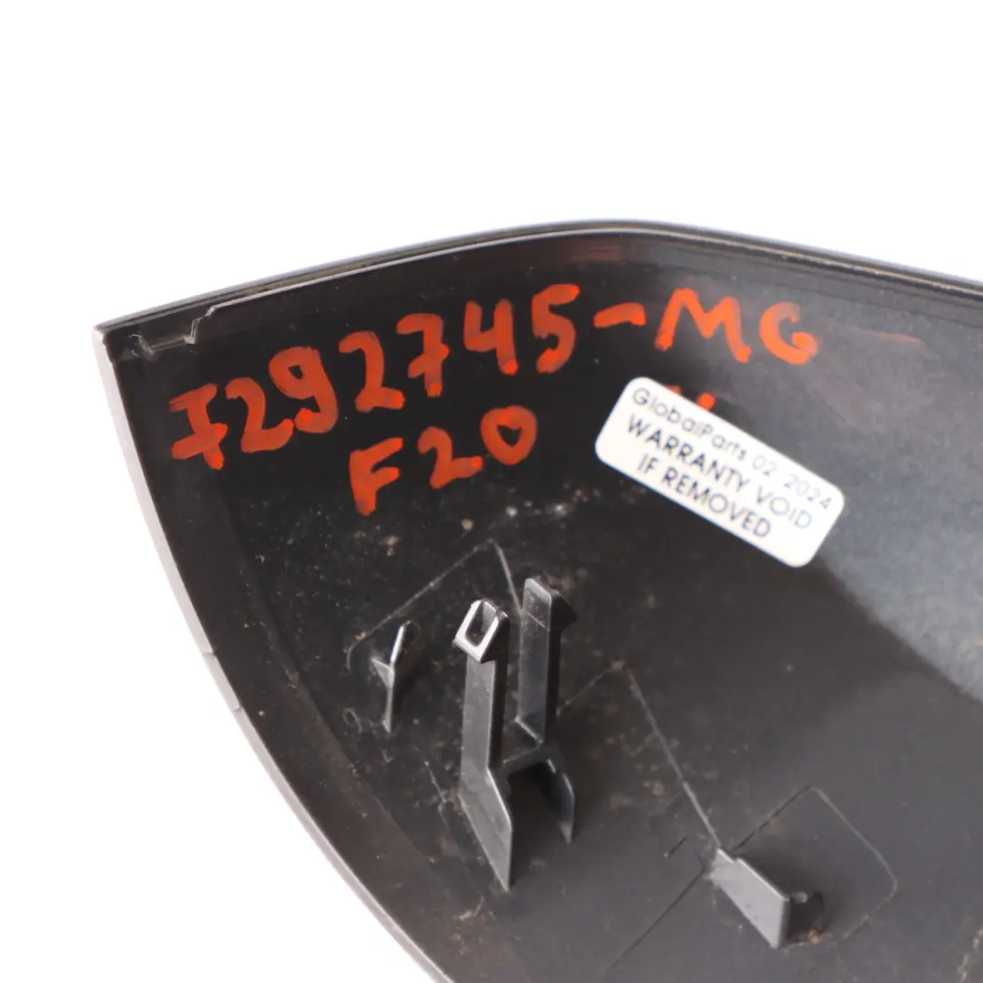  Wing Mirror Cover BMW F20 F30 Cap Casing Left N/S Mineral Grey Metallic - B39 - SKU 7292745-MG - Part number 7292745