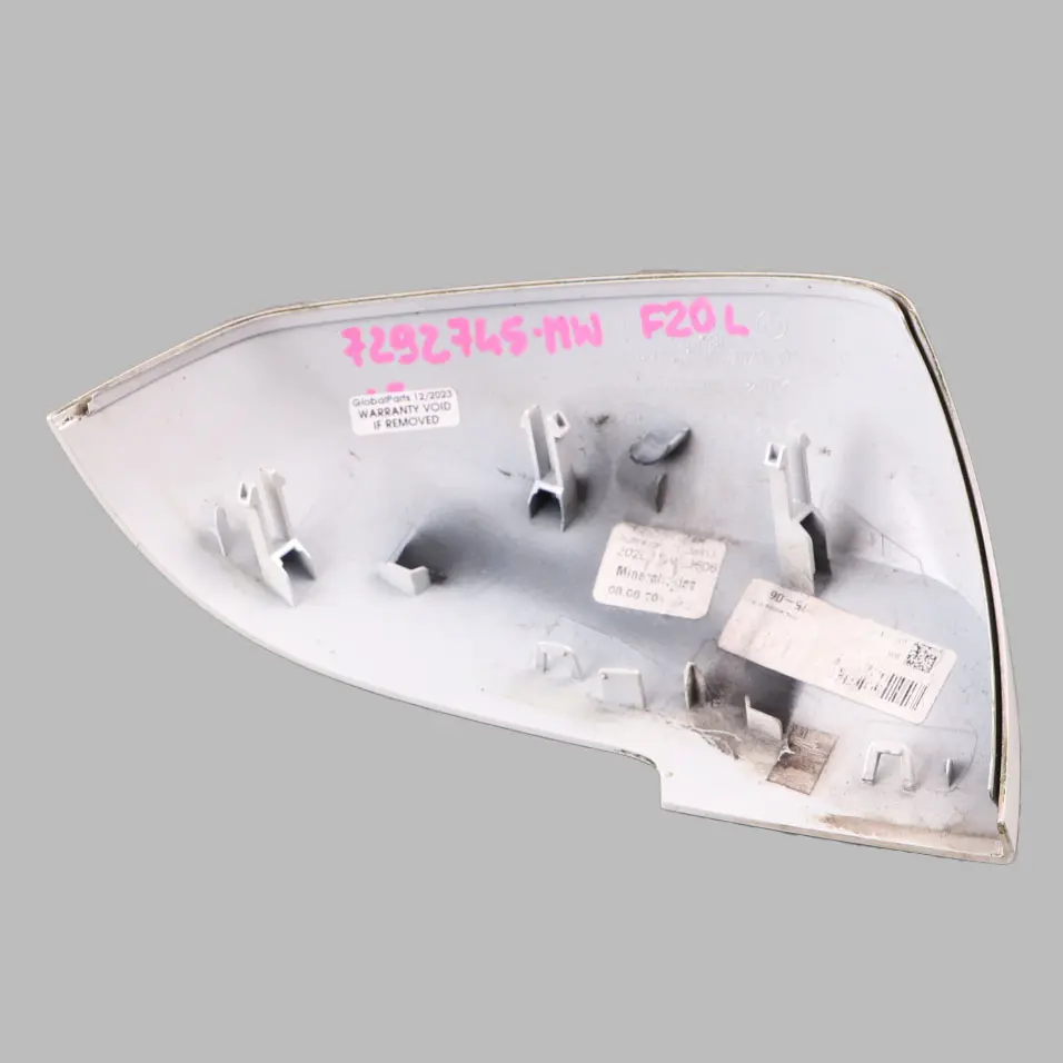  Wing Mirror Cover BMW F20 F21 F87 F30 F34 Cap Casing Left N/S Mineral White A96 - SKU 7292745-MW - Part number 7292745