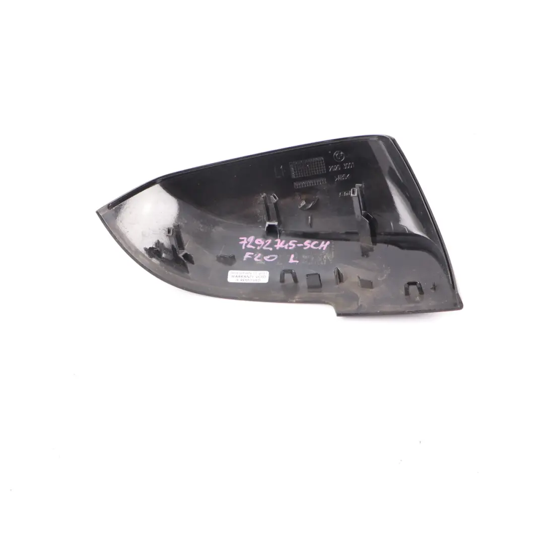  Wing Mirror Cover BMW F20 F30 Cap Casing Left N/S Schwarz 2 Black 668 - SKU 7292745-SCH - Part number 7292745