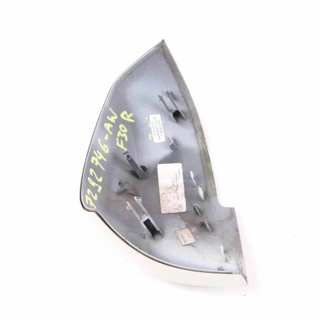  Wing Mirror Cover BMW F20 F30 1 Cap Casing Right O/S Alpinweiss Alpine White 300 - SKU 7292746-AW1 - Part number 7292746