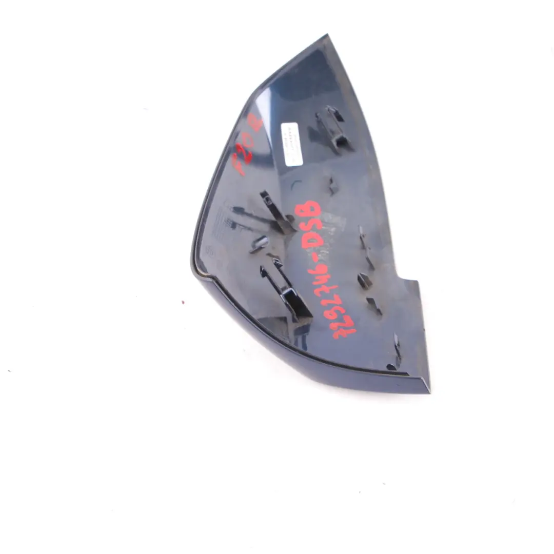  Wing Mirror Cover BMW F20 F30 1 Cover Cap Casing Right O/S Tiefseeblau Blue A76 - SKU 7292746-DSB - Part number 7292746