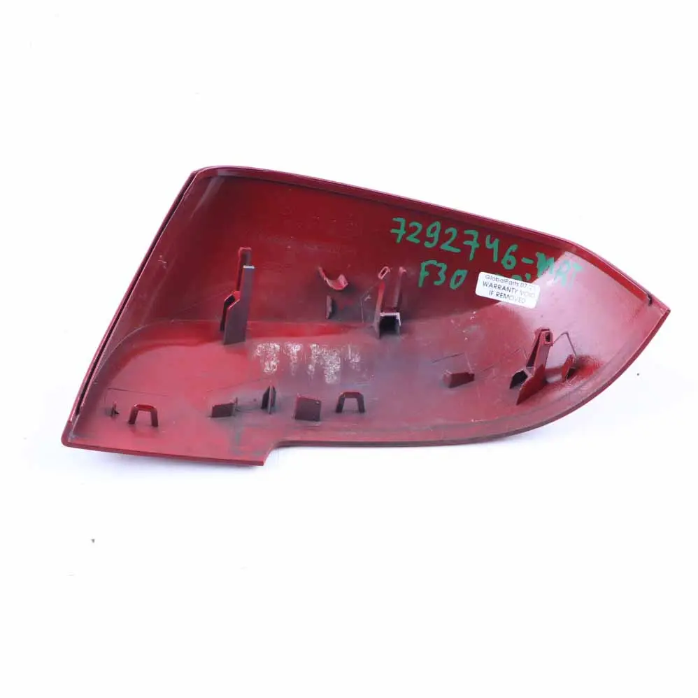 Wing Mirror Cover BMW F20 F30 Cap Casing Right O/S Melbourne Red Metallic - A75 to with Part number 7292746 Wing Mirror Cover BMW F20 F30 Cap Casing Right O/S Melbourne Red Metallic - A75 - SKU 7292746-MRT - Part number 7292746