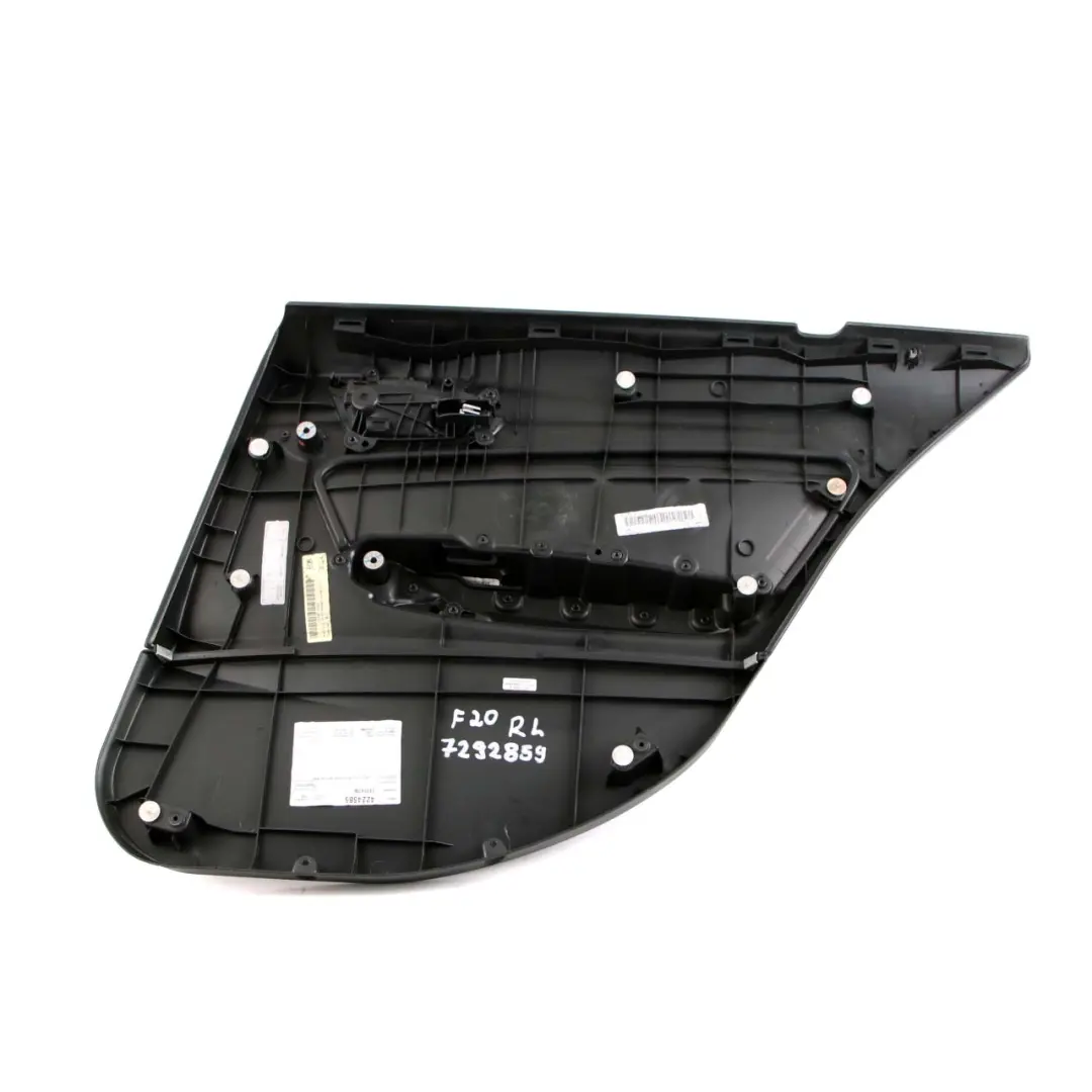 BMW F20 Türverkleidung Stoff Links Anthrazit Schwarz Rot - SKU 7292859 - Teilenummer 7292859