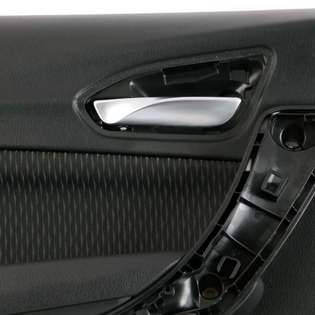BMW F20 Türverkleidung Stoff Links Anthrazit Schwarz Rot - SKU 7292859 - Teilenummer 7292859