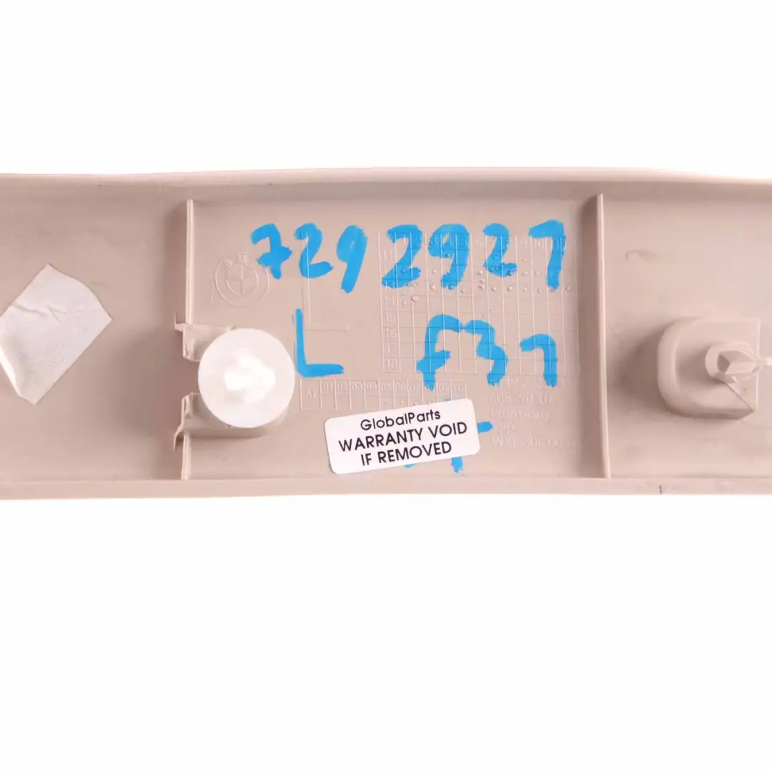 BMW 3 er F31 Verkleidung Seitlich Innen Links 7263137 - SKU 7292921 - Teilenummer 7292921