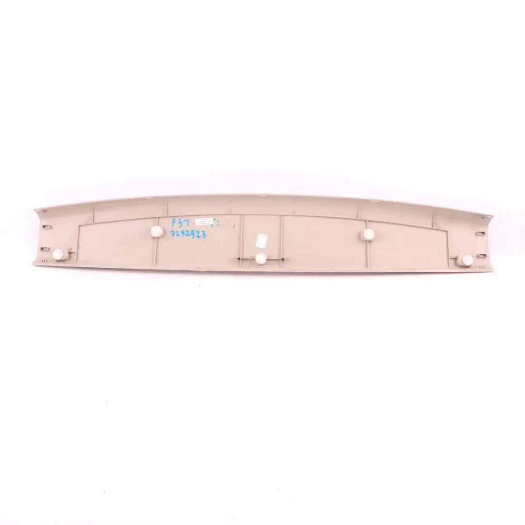  Trunk Trim BMW F31 Touring Boot Lid Top Upper Interior Cover Oyster 7263139 - SKU 7292923 - Part number 7292923