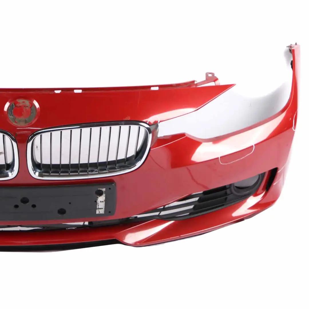 Front Bumper Complete Trim Panel Melbourne Red - A75 to BMW F30 F31 with Part number 7292991 BMW F30 F31 Front Bumper Complete Trim Panel Melbourne Red - A75 - SKU 7292991-MRT - Part number 7292991