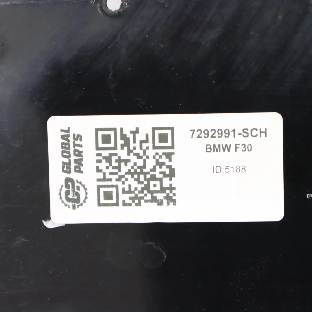 BMW F30 F31 Front Bumper Complete Trim Panel Schwarz 2 Black - 668 - SKU 7292991-SCH - Part number 7292991