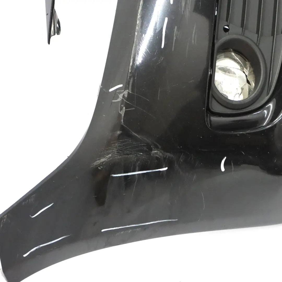 Front Bumper Complete Trim Panel Schwarz 2 Black - 668 to BMW F30 F31 with Part number 7292991 BMW F30 F31 Front Bumper Complete Trim Panel Schwarz 2 Black - 668 - SKU 7292991-SCH - Part number 7292991