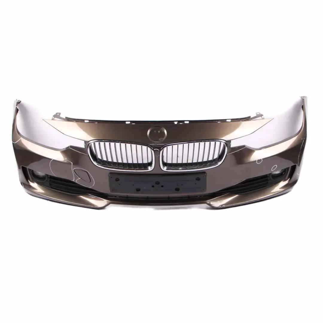 Front Bumper Complete Trim Panel Sparkling Bronze - B06 to BMW F30 F31 with Part number 7292991 BMW F30 F31 Front Bumper Complete Trim Panel Sparkling Bronze - B06 - SKU 7292991-SPB - Part number 7292991