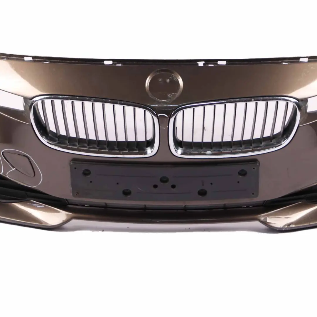 BMW F30 F31 Front Bumper Complete Trim Panel Sparkling Bronze - B06 - SKU 7292991-SPB - Part number 7292991