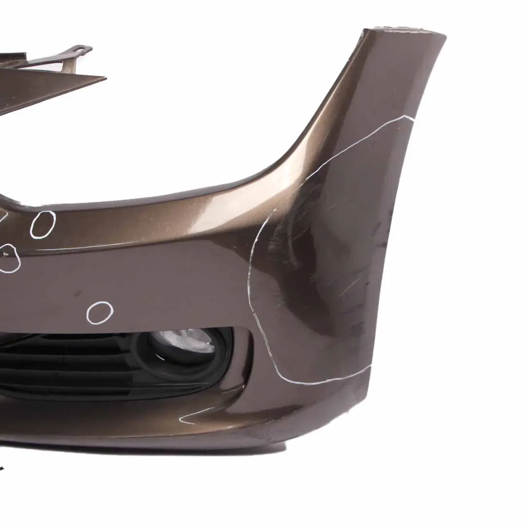 Front Bumper Complete Trim Panel Sparkling Bronze - B06 to BMW F30 F31 with Part number 7292991 BMW F30 F31 Front Bumper Complete Trim Panel Sparkling Bronze - B06 - SKU 7292991-SPB - Part number 7292991