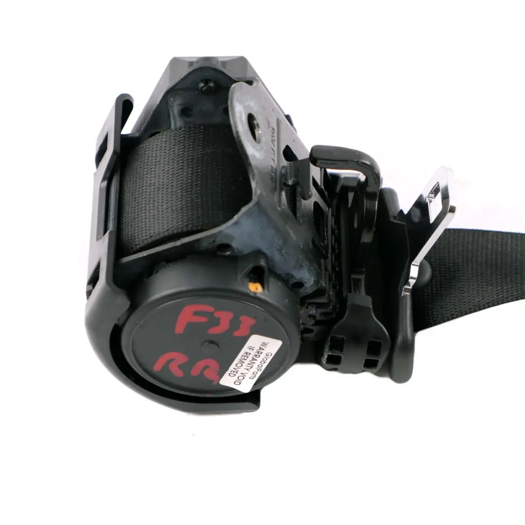 BMW 4 er F33 F83 M4 Obergurt Hinten Rechts Sicherheitsgurt Schwarz - SKU 7293057 - Teilenummer 7293057