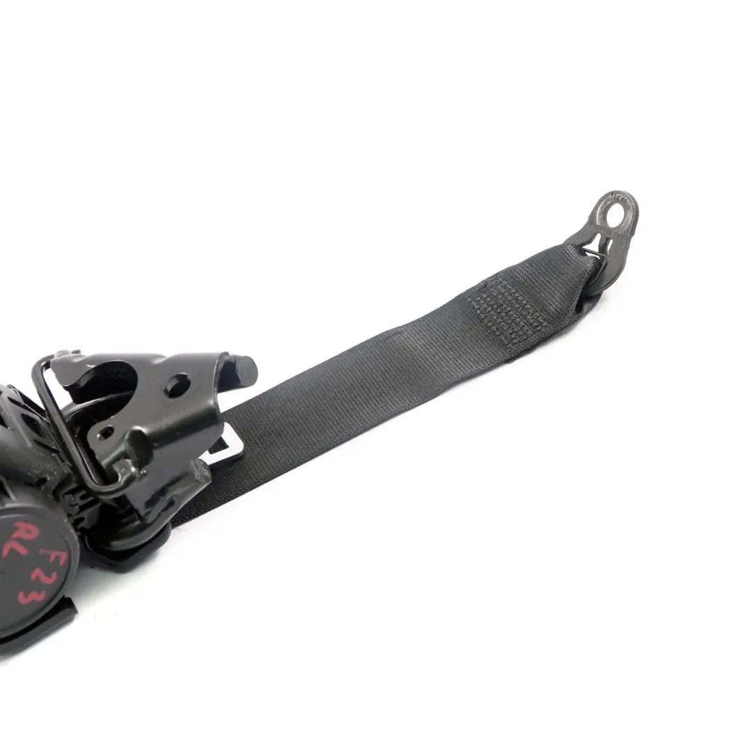 Seatbelt Upper Belt Safety Left N/S Black Cabrio to BMW F23 Rear with Part number 7293267 BMW F23 Rear Seatbelt Upper Belt Safety Left N/S Black Cabrio - SKU 7293267 - Part number 7293267