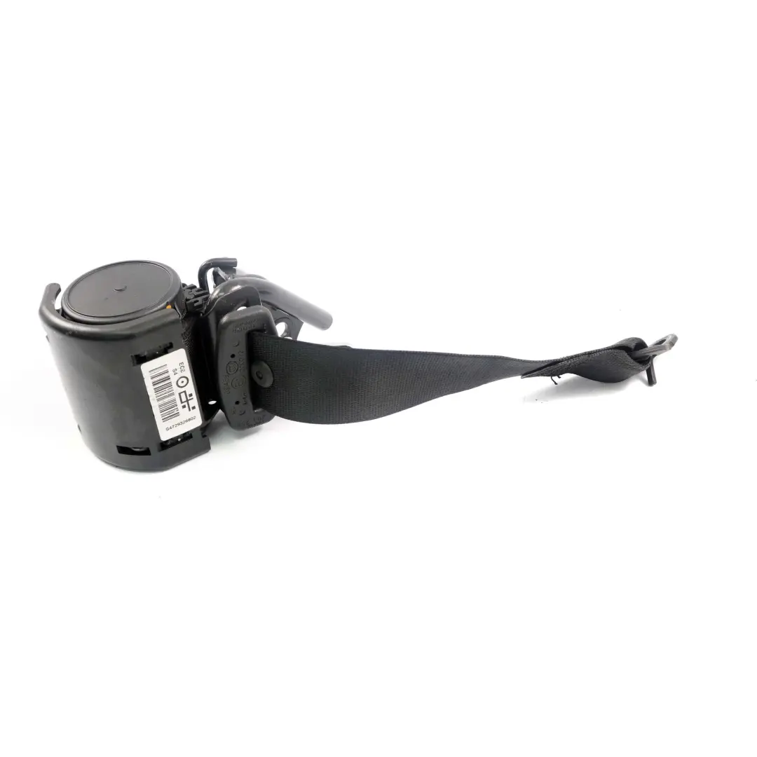 BMW F23 Seatbelt Upper Belt Safety Rear Right O/S Black Cabrio - SKU 7293268 - Part number 7293268