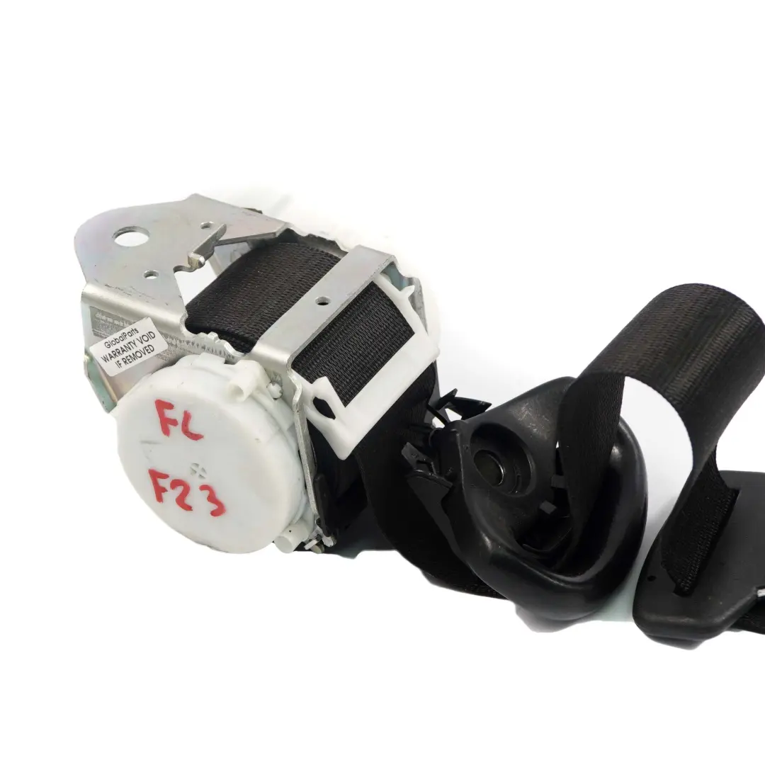 BMW F23 Seatbelt Upper Belt Safety Front Left N/S Black Cabrio - SKU 7293271 - Part number 7293271