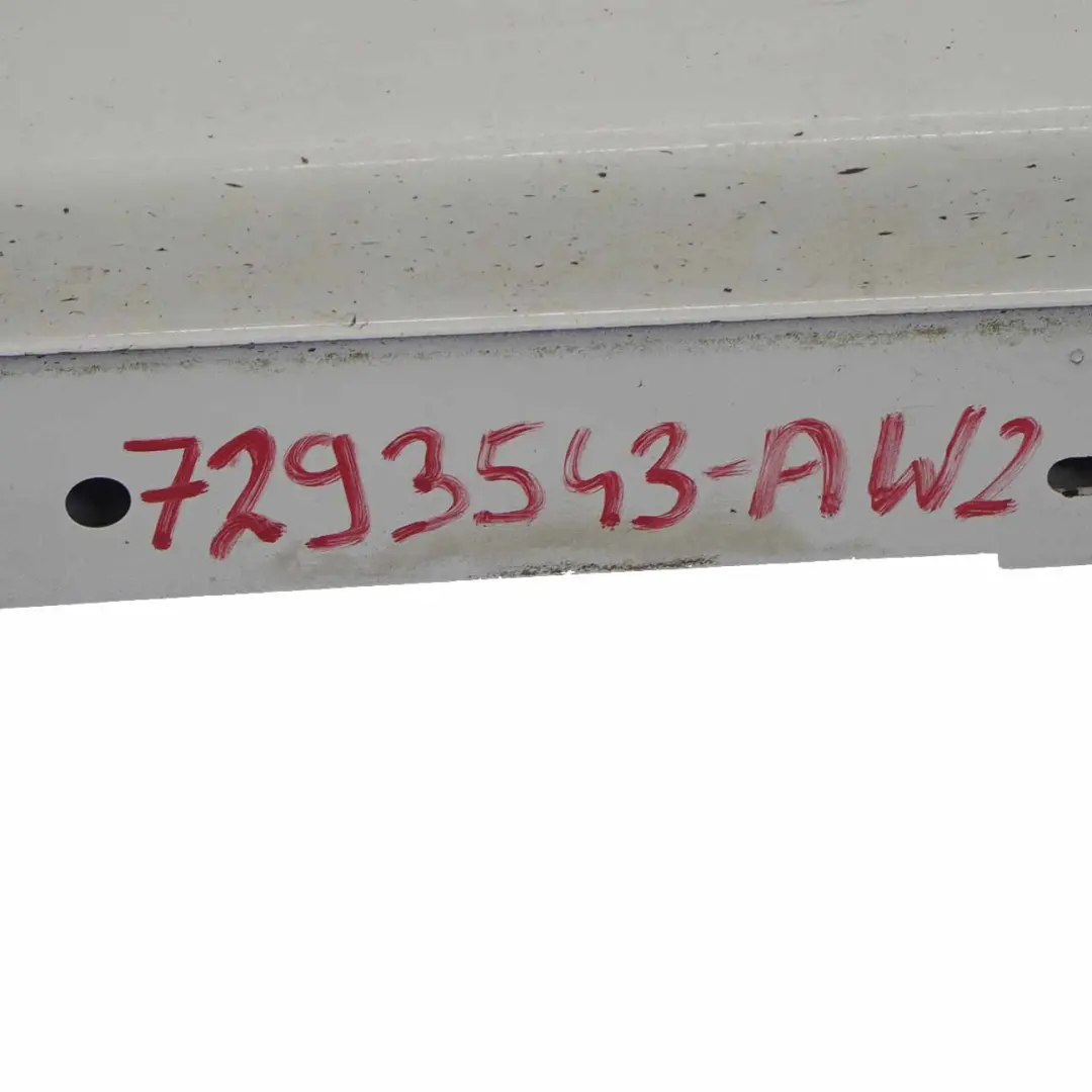BMW F21 F22 Nakładka Listwa Próg Lewy Alpinweiss 3 - SKU 7293543-AW2 - Numer Części 7293543