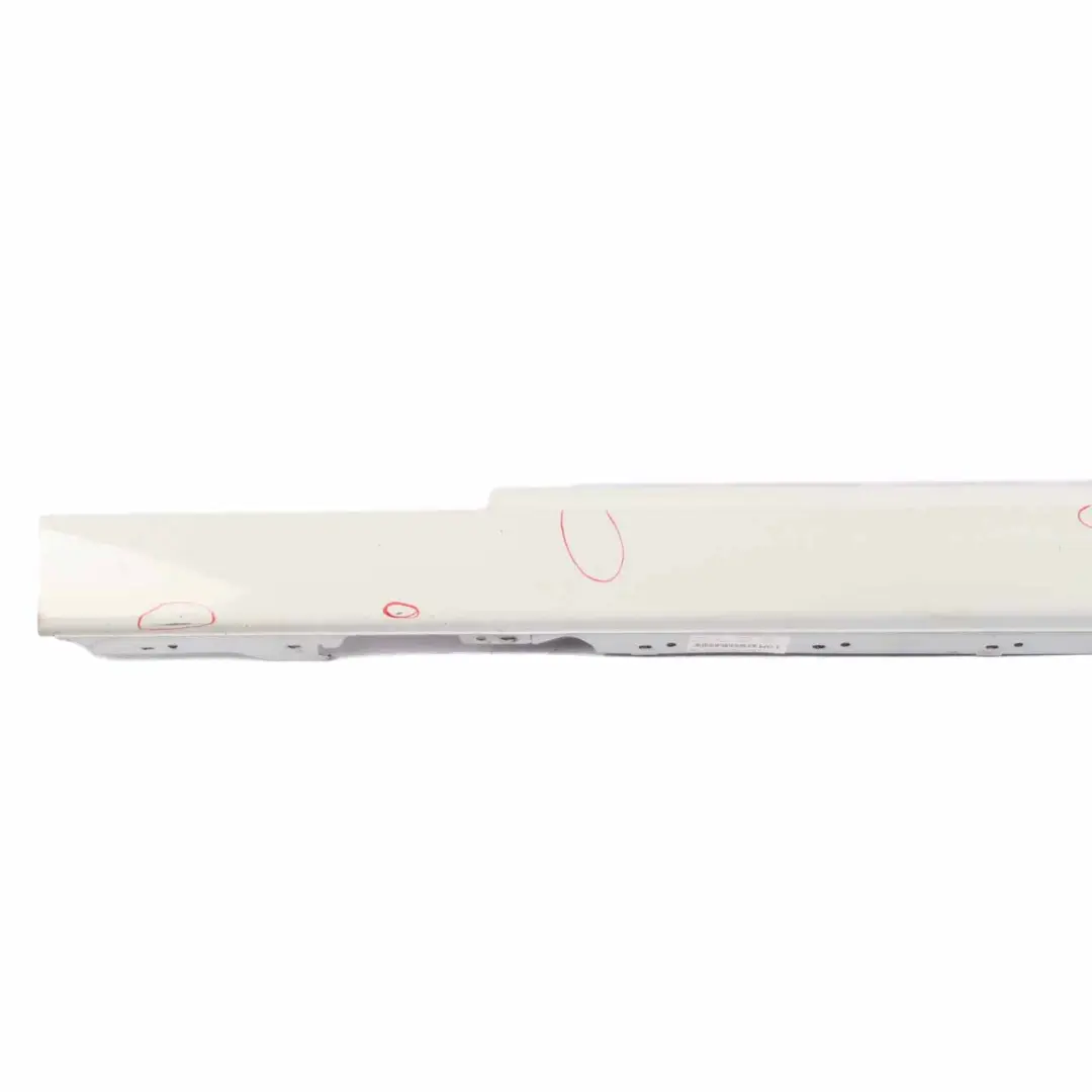 BMW F21 F22 Sill Strip Faldón Lateral Izquierdo Blanco Alpinweiss 3 - 300 - SKU 7293543-AW - Número de pieza 7293543