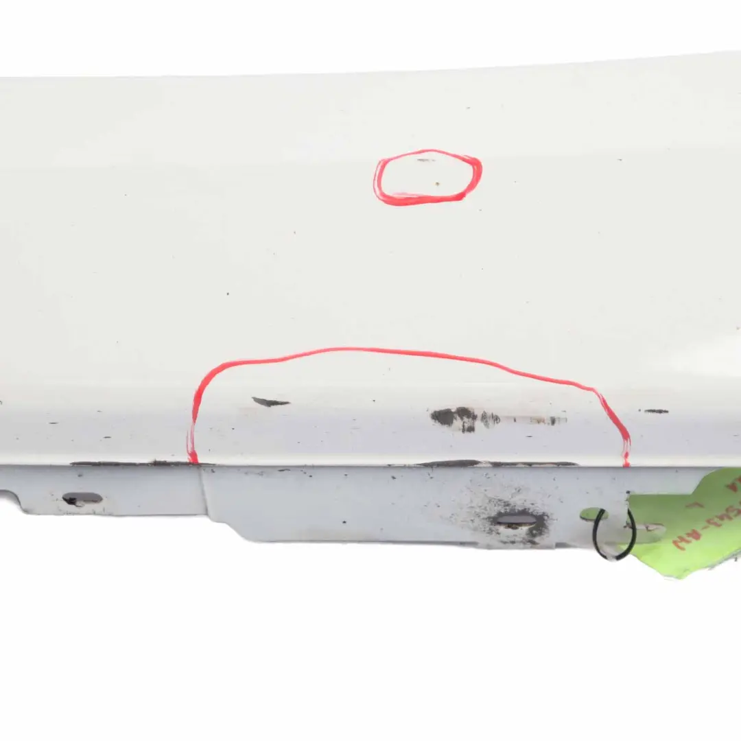 BMW F21 F22 Gonna Laterale Sill Strip Sinistra Bianco Alpinweiss 3 - 300 - SKU 7293543-AW - Numero di parte 7293543