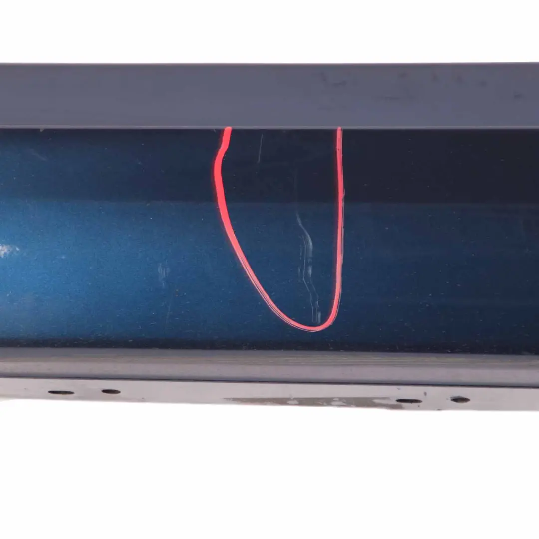 BMW F21 F22 Side Skirt Left N/S Sill Strip Tiefseeblau Deep Sea Blue - A76 - SKU 7293543-DSB - Part number 7293543