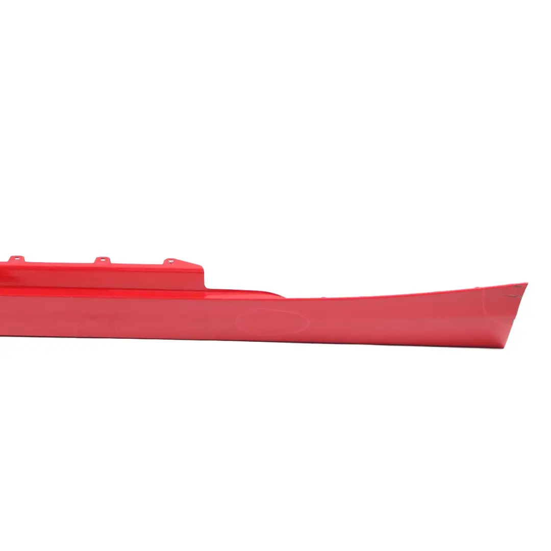 BMW 1 2 F21 F22 F23 Sill Strip Side Skirt Left N/S Karmesinrot Crimson Red - A61 - SKU 7293543-KAR - Part number 7293543